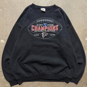 2002 Atlanta Falcons NFC South Champs Sweater size XL